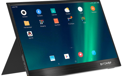 BlitzWolf BW-PCM2 13.3 Inch FHD 1080P Computer Monitor Gaming Display