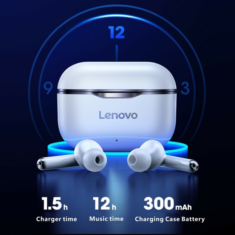 Lenovo LP1 TWS bluetooth Earbuds IPX4
