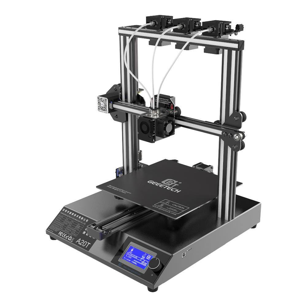 Geeetech A20T Mix-Color 3D Printer with 250*250*250mm