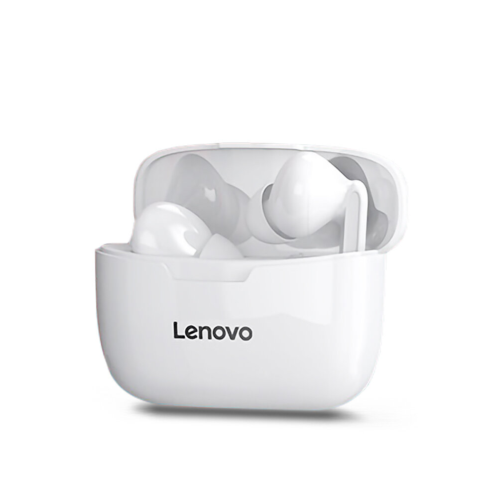 Lenovo XT90 TWS bluetooth 5.0 Earphone Low Latency HiFi Bass Waterproof Sport Gaming Headphones with Noise Cancelling Mic Type-C Charging COD