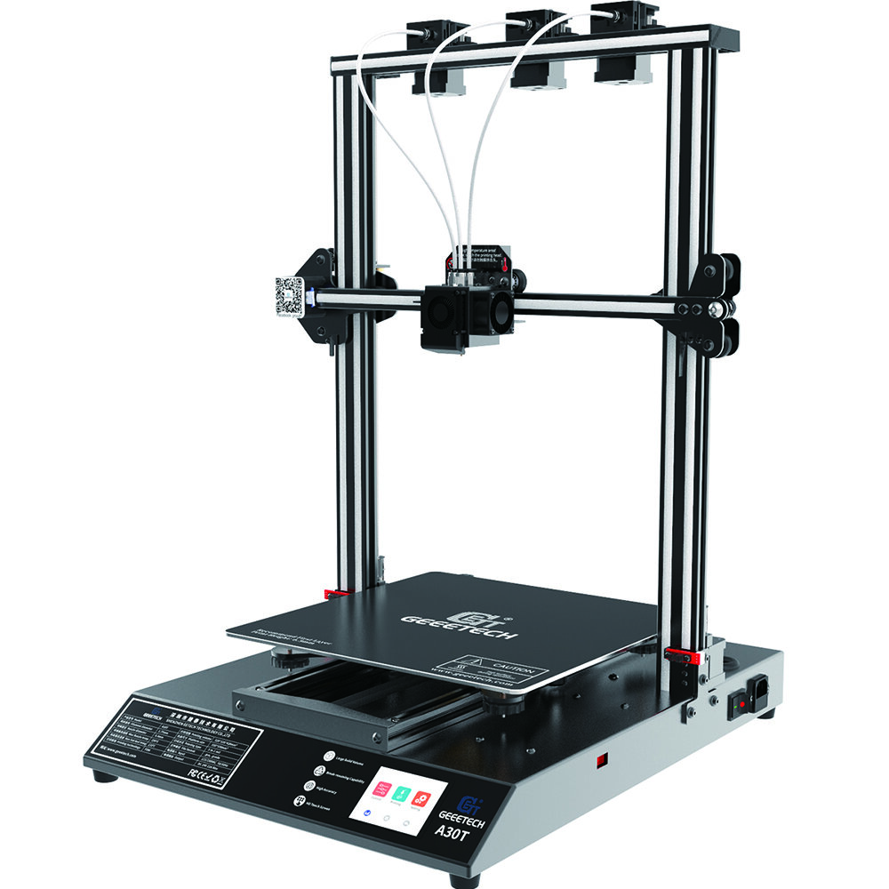 Geeetech® A30T Tri-color Mixed 3D Printer Kit with 320x320x420mm Printing Size/Tri-Extruder/Break Resume Support AutoLeveling & Wifi Connection COD