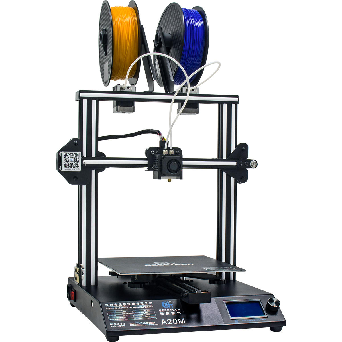 Geeetech® A20M Mix-color 3D Printer 255x255x255mm Printing Size COD